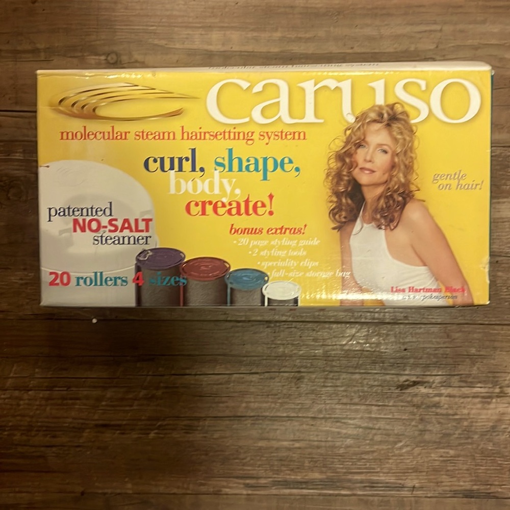Caruso molecular steam hair setting system new in box never used